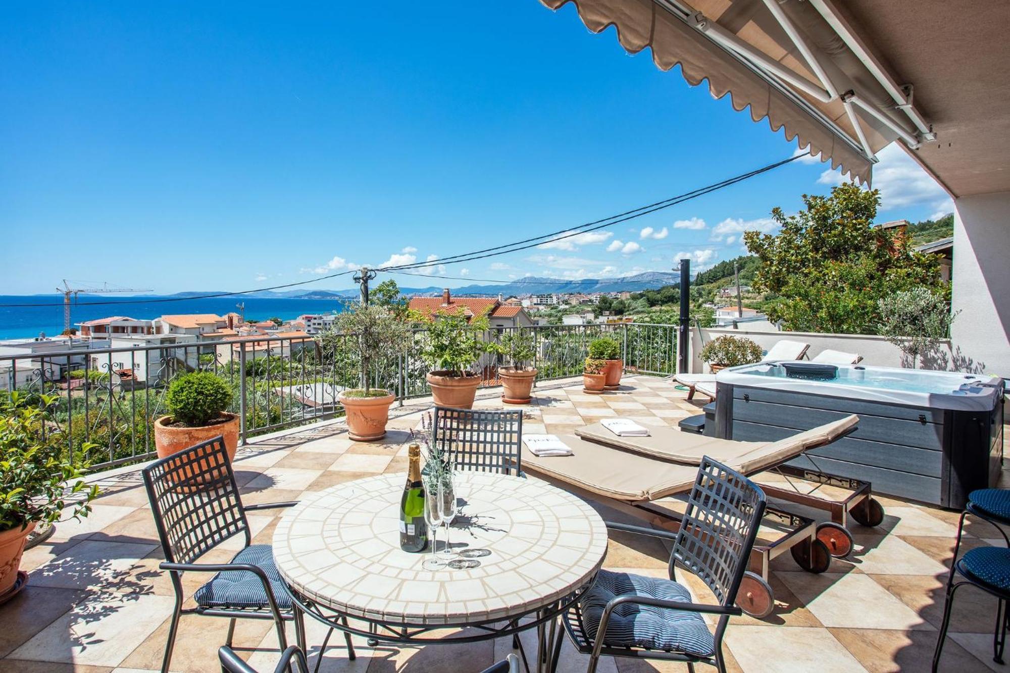 Idis Luxury Apartment Podstrana Bagian luar foto